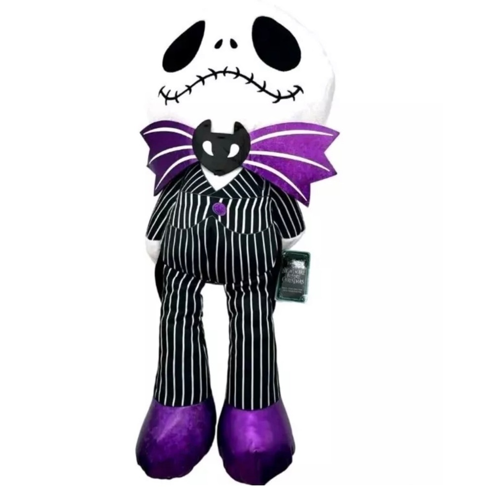Jumbo Jack Skellington‎ Nightmare Before Christmas Large Plush Doll 30 Inch NEW